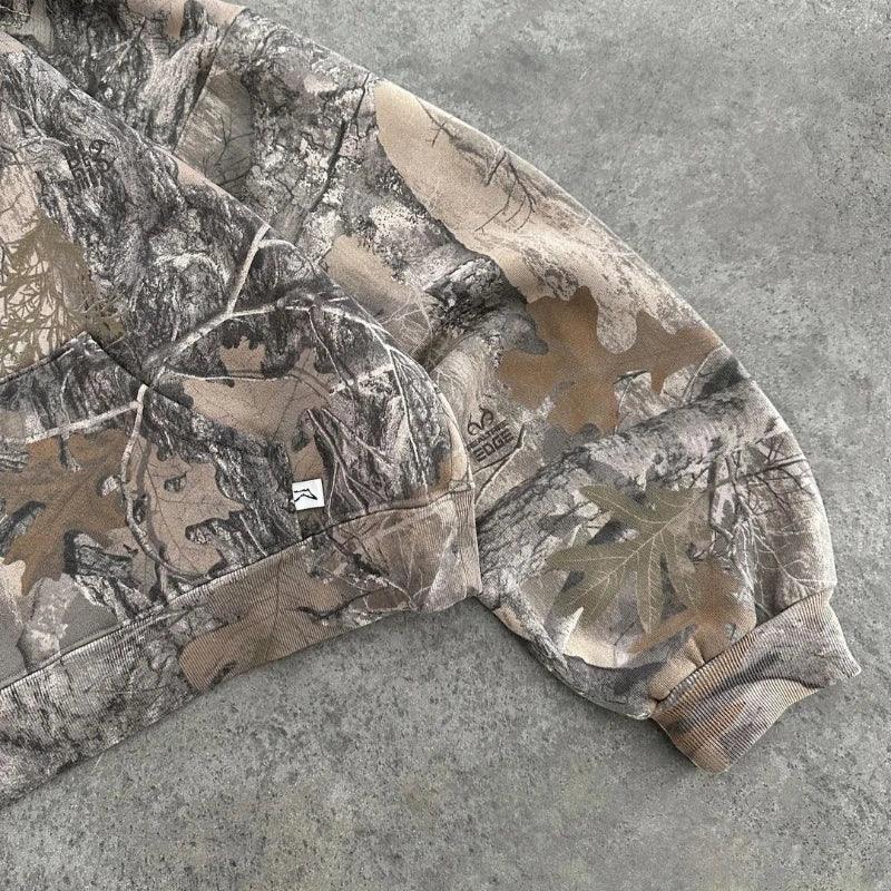 Camo Jacket Streetwear - lightweight jacket - Y2K Camo Jacket for Bold Streetwear Style