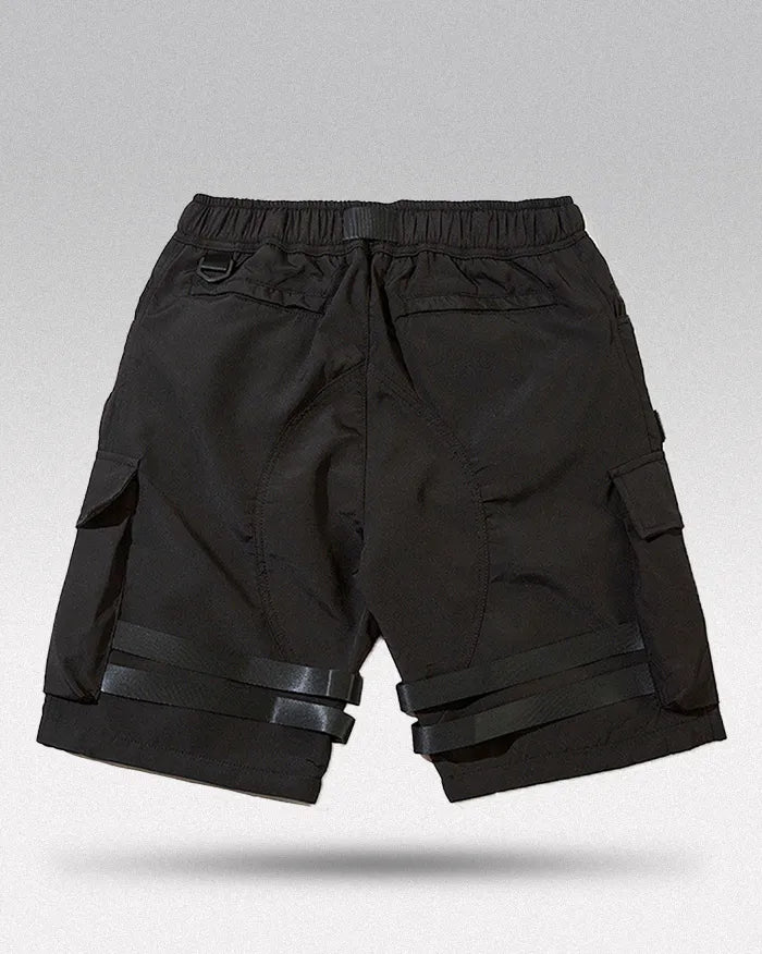 Chic Black Cargo Shorts