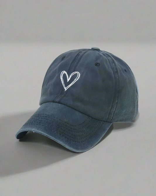 Charming Heart-Shaped Cap - heart-shaped cap - Charming Heart-Shaped Cap for Casual Style