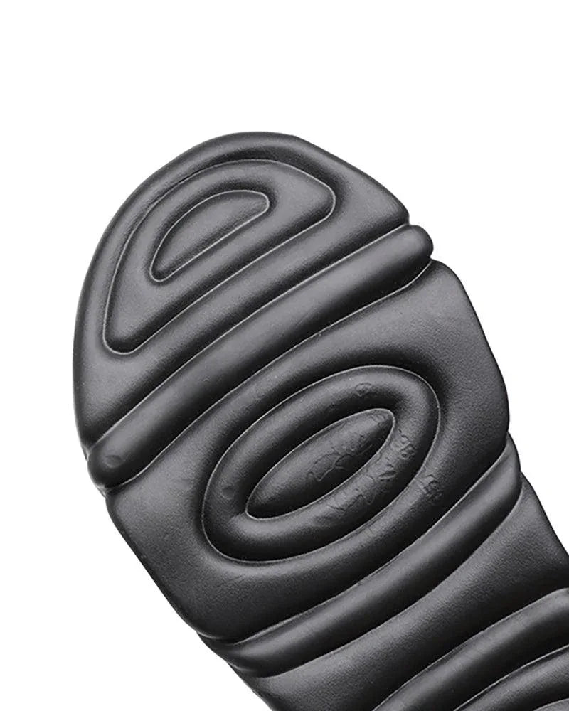 Chic Black Bullhead Slippers - size 38-48 slippers - Chic Black Bullhead Slippers for Everyday Comfort