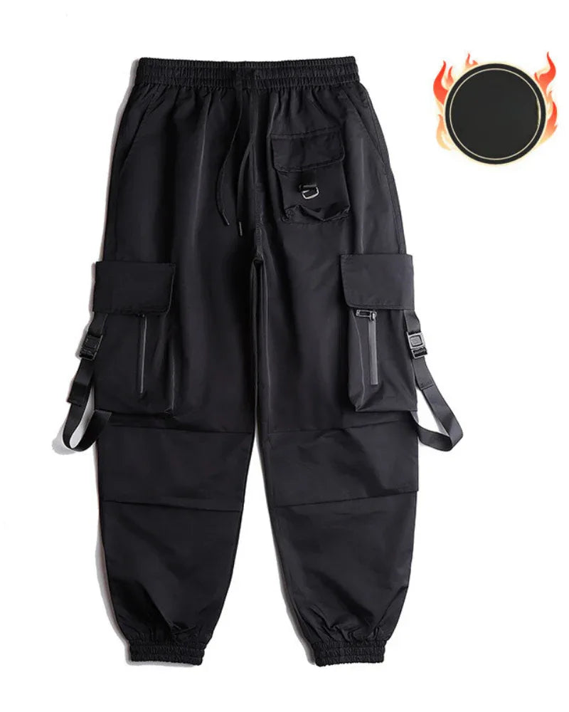 Chic Black Cargo Pants - comfortable black pants - Stylish Black Cargo Pants with Functional Pockets