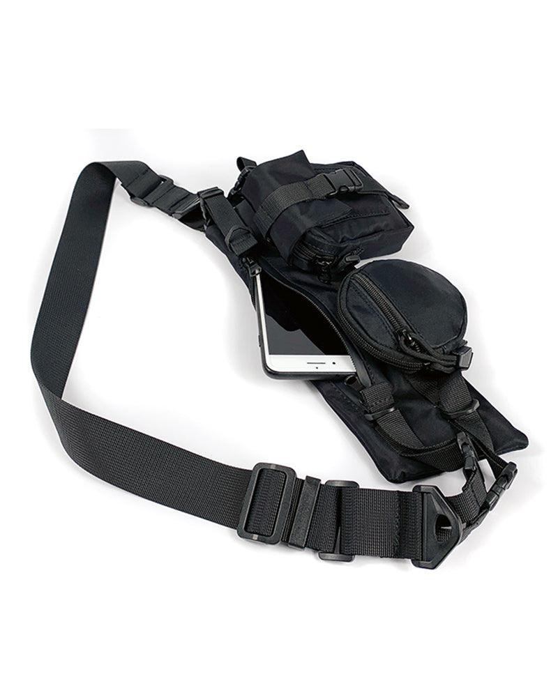Chic Black Crossbody Bag - gothic bag - Chic Black Crossbody Bag for Modern Style