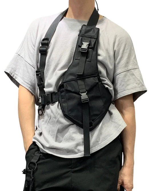 Chic Multi-Style Chest Vest - everyday use vest - Chic Multi-Style Chest Vest for Everyday Comfort