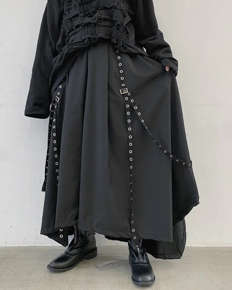 Chic Urban Hakama Pants - modern style pants - Chic Urban Hakama Pants for Modern Style