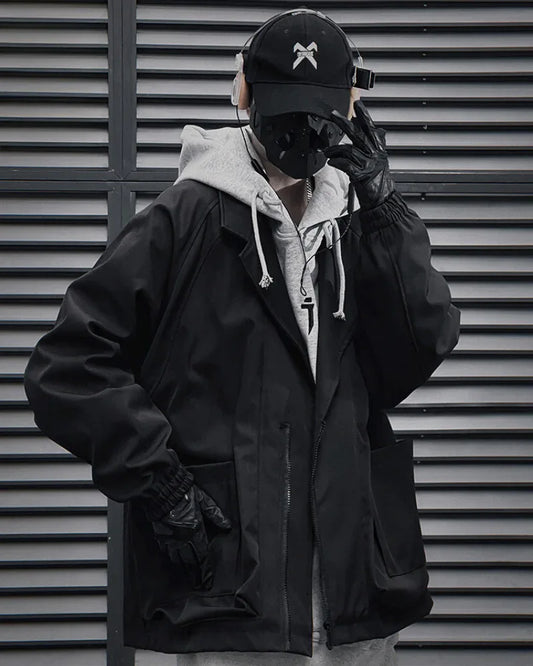 Chic Zip-Up Unisex Jacket - zip-up jacket - Chic Zip-Up Unisex Jacket for Everyday Wear