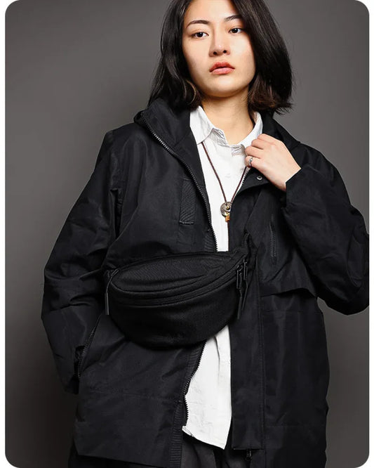 City-Ready Performance Sling - soft nylon bag - Sling Bag for Streetwear & Techwear Enthusiasts