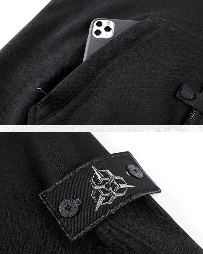 City-Ready Tactical Layered Hoodie - layered hoodie - City-Ready Tactical Layered Hoodie for Comfort