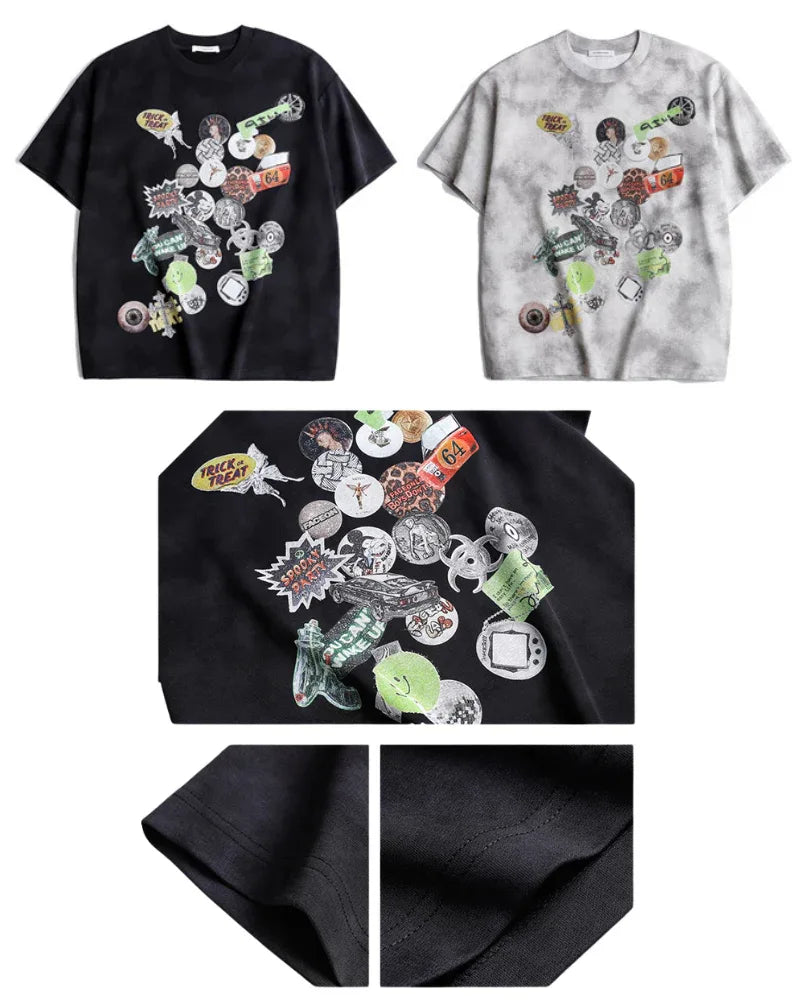 City Vibes Graffiti Tee - unisex t-shirt - Urban Style Graffiti Graphic T-Shirt