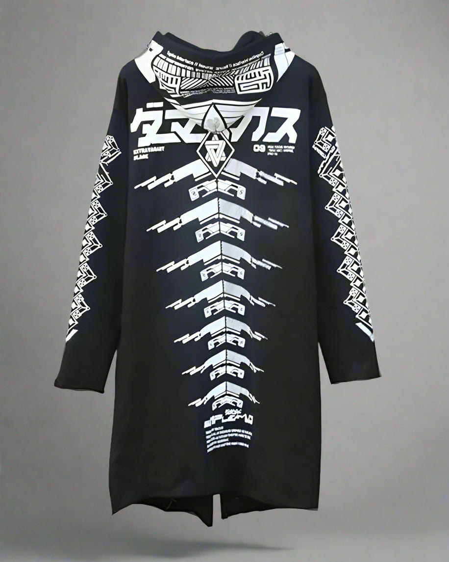Avant-Garde Dark Long Coat