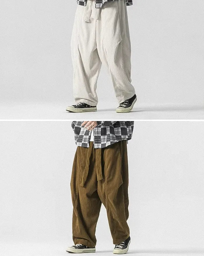 Chic Corduroy Trousers for All