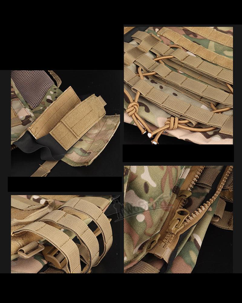 Covert Camouflage Tactical Gear - outdoor safety vest - Lightweight Camouflage Tactical Gear Vest