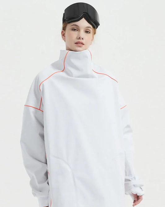 Cozy High-Neck Ski Hoodie - waterproof insulated hoodie - Cozy Waterproof Ski Hoodie for Winter Adventures