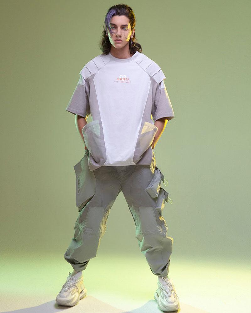 Futuristic Mech Graphic T-Shirt