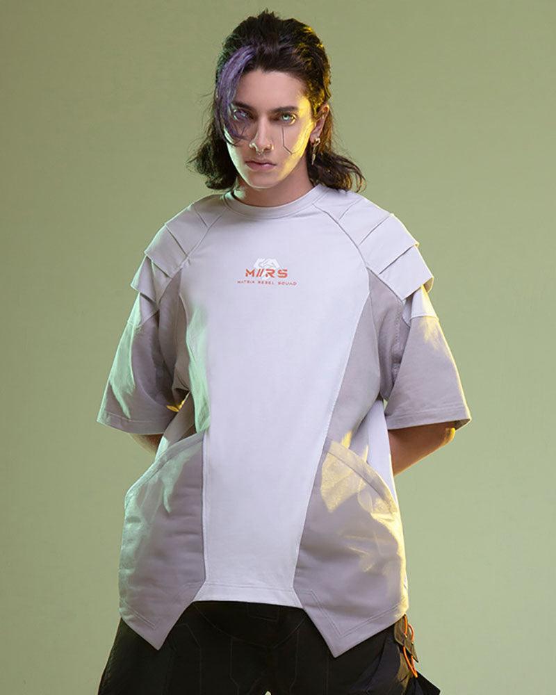 Futuristic Mech Graphic T-Shirt