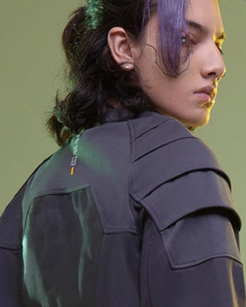 Futuristic Mech Graphic T-Shirt