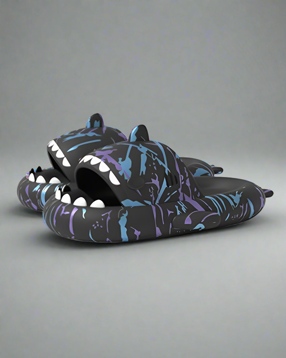 Shark-Inspired Futuristic Footwear