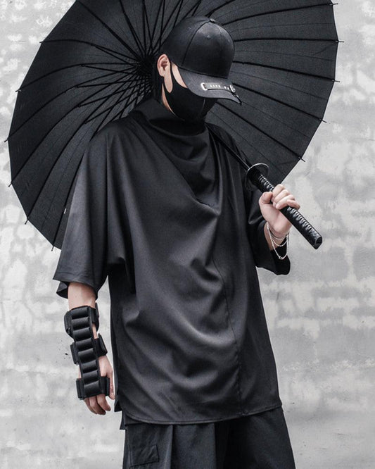 Stylish Urban Bat Graphic Tee