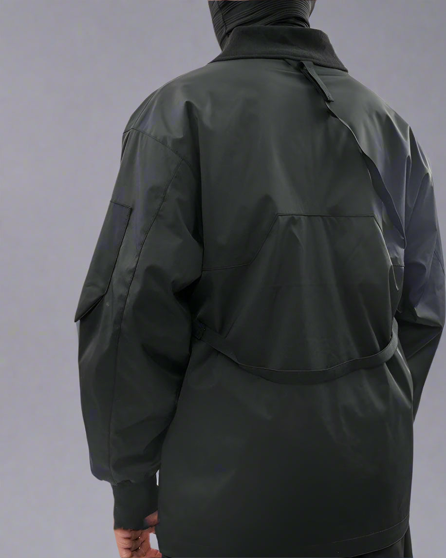 High-Tech Cyberpunk Utility Coat