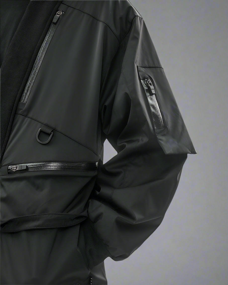 High-Tech Cyberpunk Utility Coat