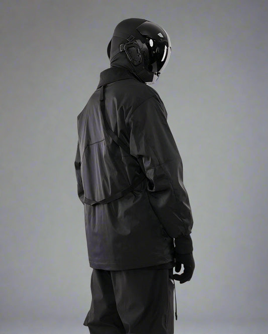 High-Tech Cyberpunk Utility Coat