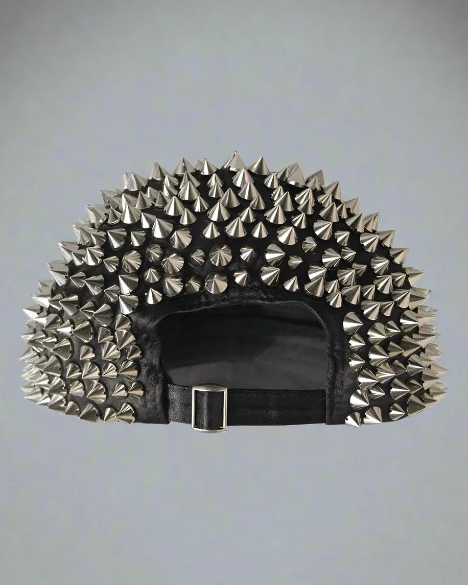 Edgy Rivet Adventure Cap - adventure hat - Stylish Rivet Adventure Cap for Daily Use
