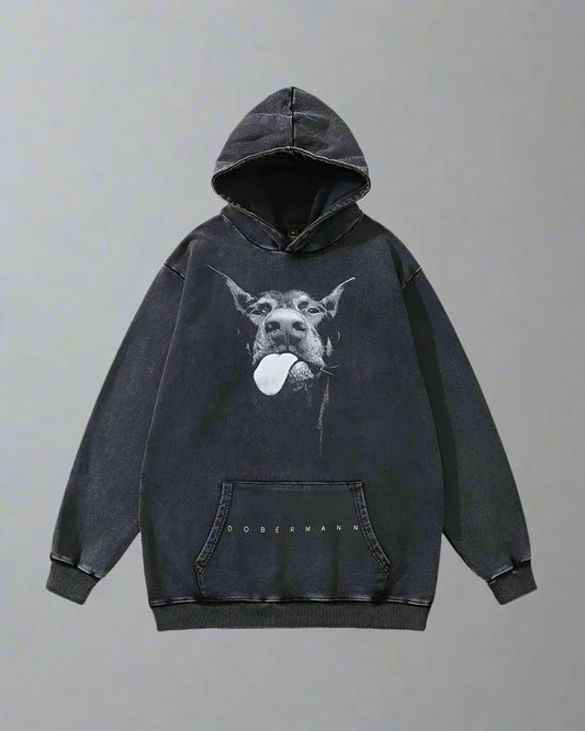 “Edgy Skull Graphic Hoodie” - skull hoodie - Trendy Skull Graphic Hoodie for Modern Style