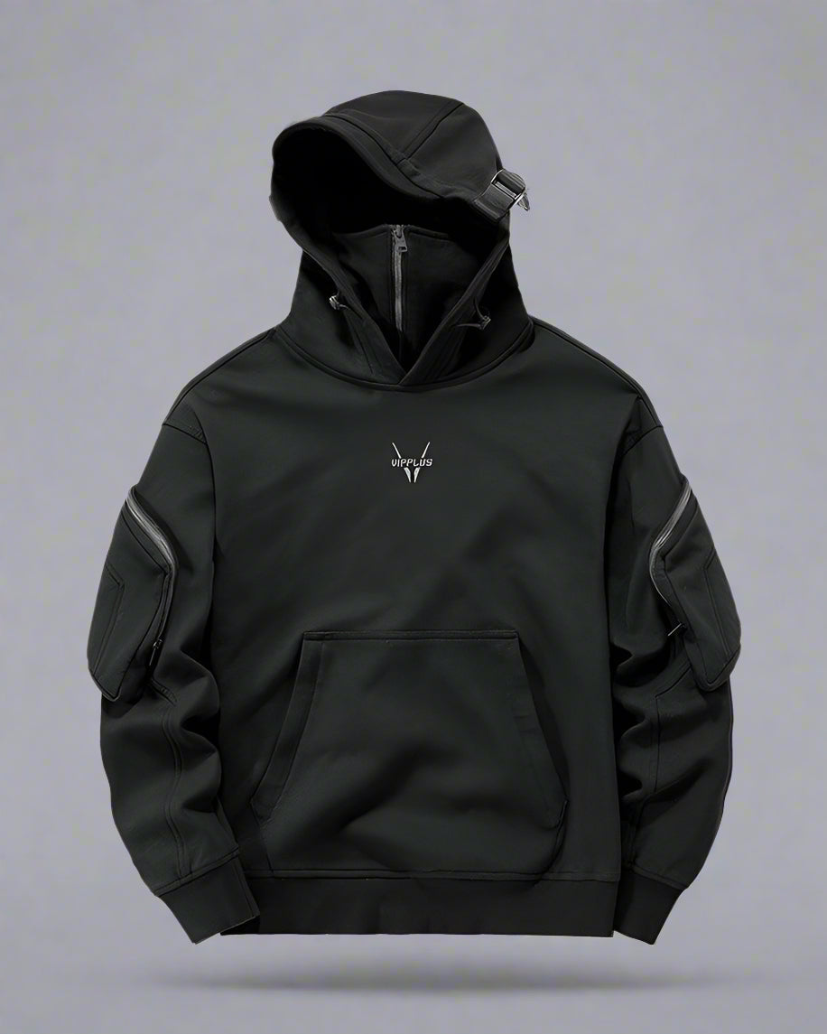 Cozy Tactical Mask Hoodie