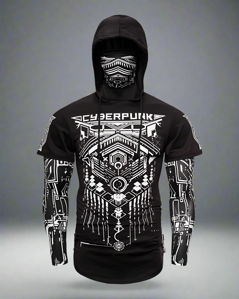 Stealthy Ninja Mask Hoodie