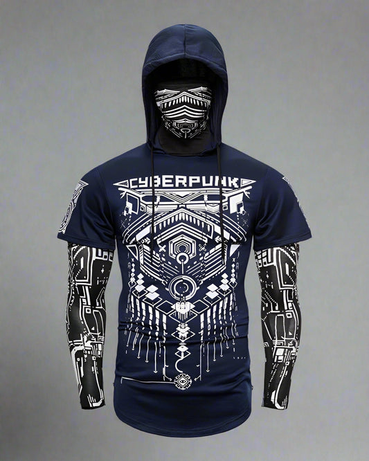 Stealthy Ninja Mask Hoodie