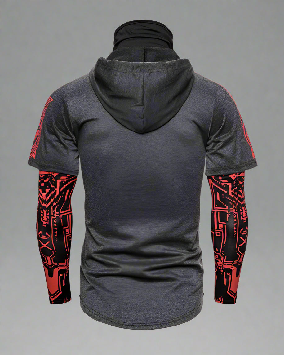 Stealthy Ninja Mask Hoodie