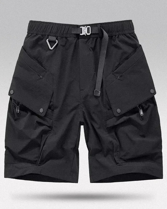 Explorer's Essential Utility Shorts - utility shorts - Urban Cargo Utility Shorts for Active Lifestyles