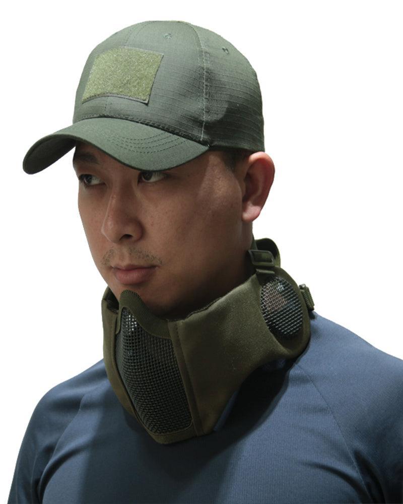 Explorer's Hat & Mask Duo - techwear mask - Techwear Hat and Mask Duo for Outdoor Adventures