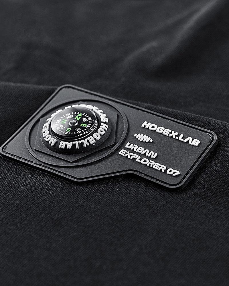Dynamic Plaid Techwear T-Shirt