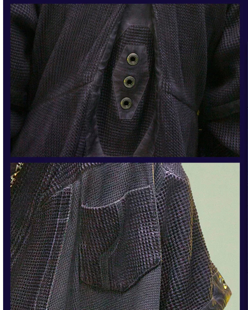 Futuristic Ninja Kimono Jacket - durable jacket - Futuristic Ninja Kimono Jacket for Techwear Enthusiasts