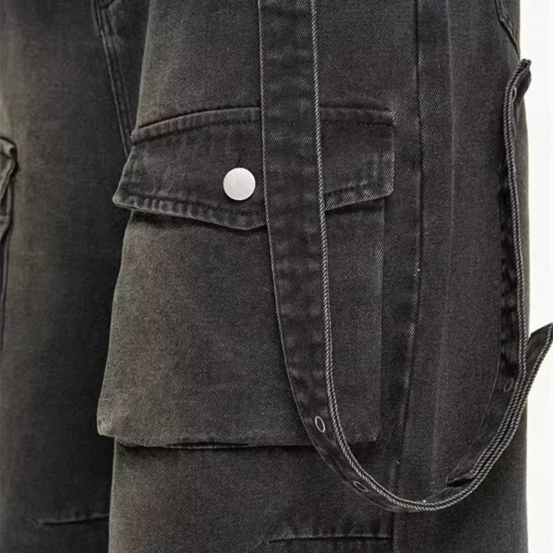 Gothic Jeans - high-quality denim - Gothic Style Denim Jeans for Unique Outfits
