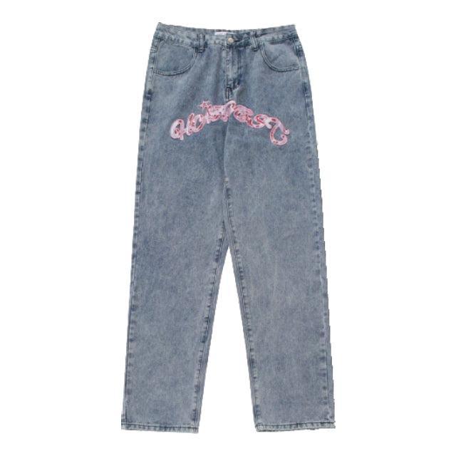 Graffiti Jeans - y2k - Baggy Graffiti Jeans for Bold Streetwear Looks