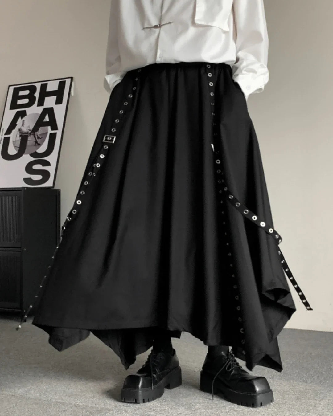 Chic Hakama-Inspired Trousers