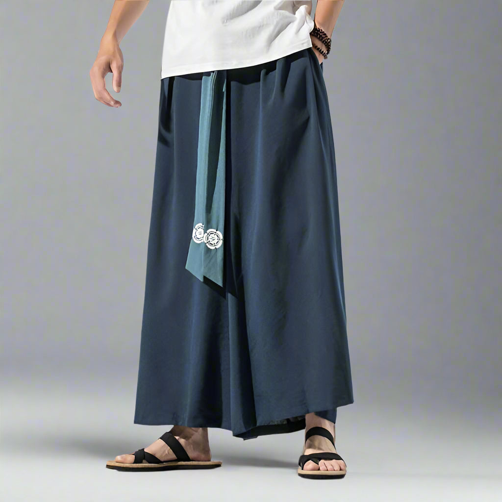 Stylish Flowy Wide-Leg Pants
