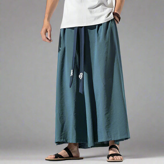 Stylish Flowy Wide-Leg Pants