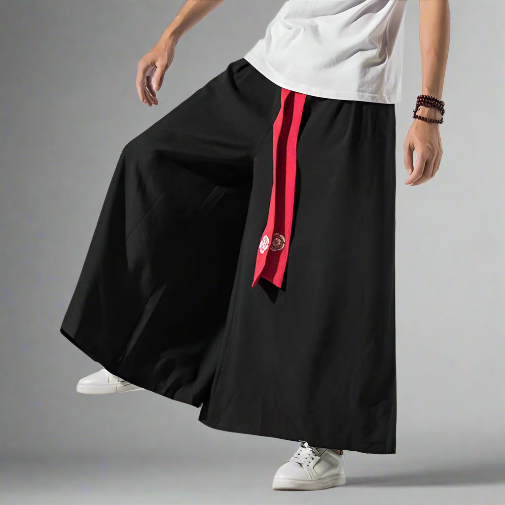 Stylish Flowy Wide-Leg Pants