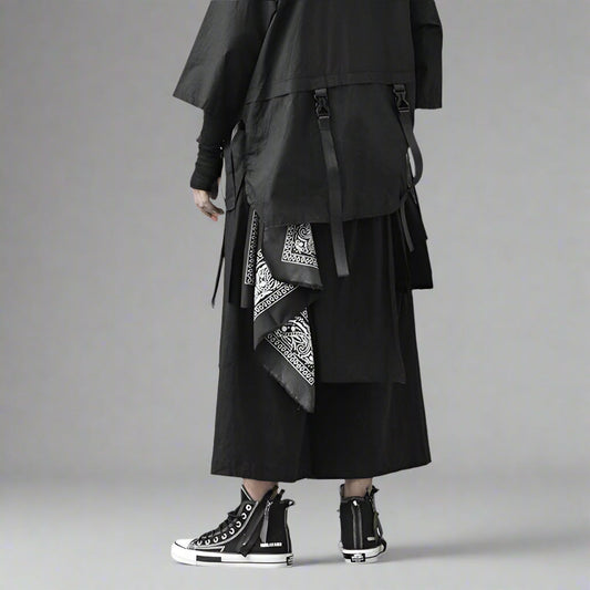 Stylish Hakama-Style Trousers