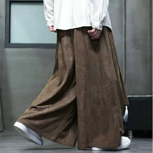 Elegant Hakama Style Trousers