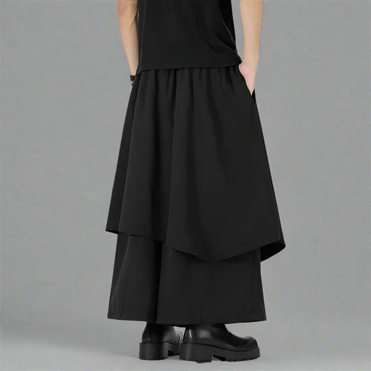 Elegant Heritage Hakama Trousers