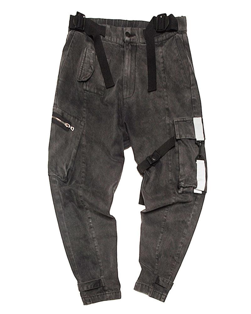 Reflective Denim Utility Cargo