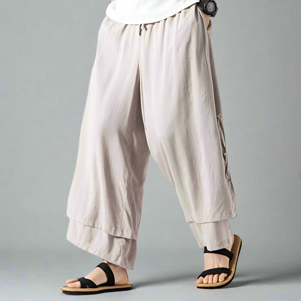 Chic Flowing Wide-Leg Trousers