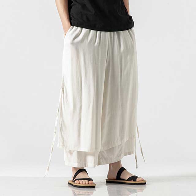 Chic Flowing Wide-Leg Trousers