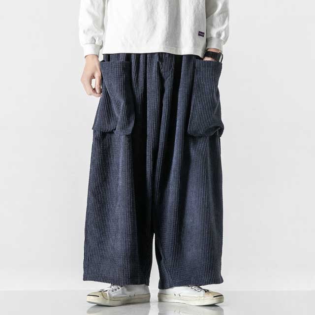 Chic Japanese Utility Pants