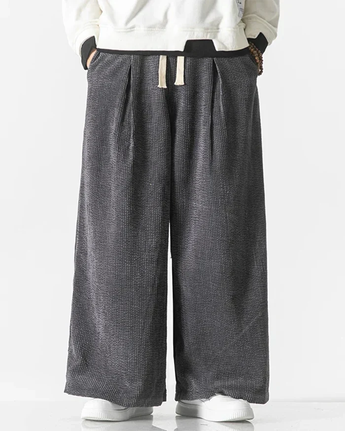 Stylish Japanese Corduroy Trousers