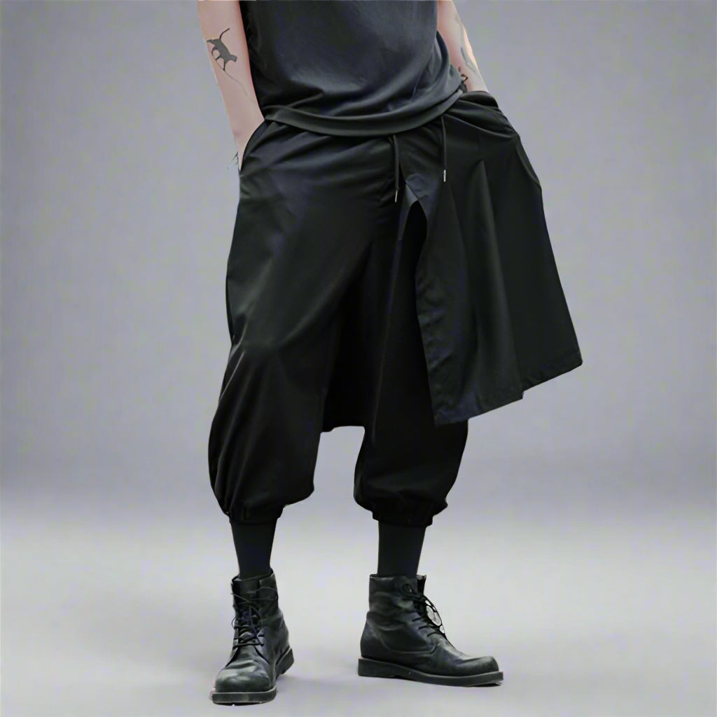 Graceful Japanese Heritage Trousers