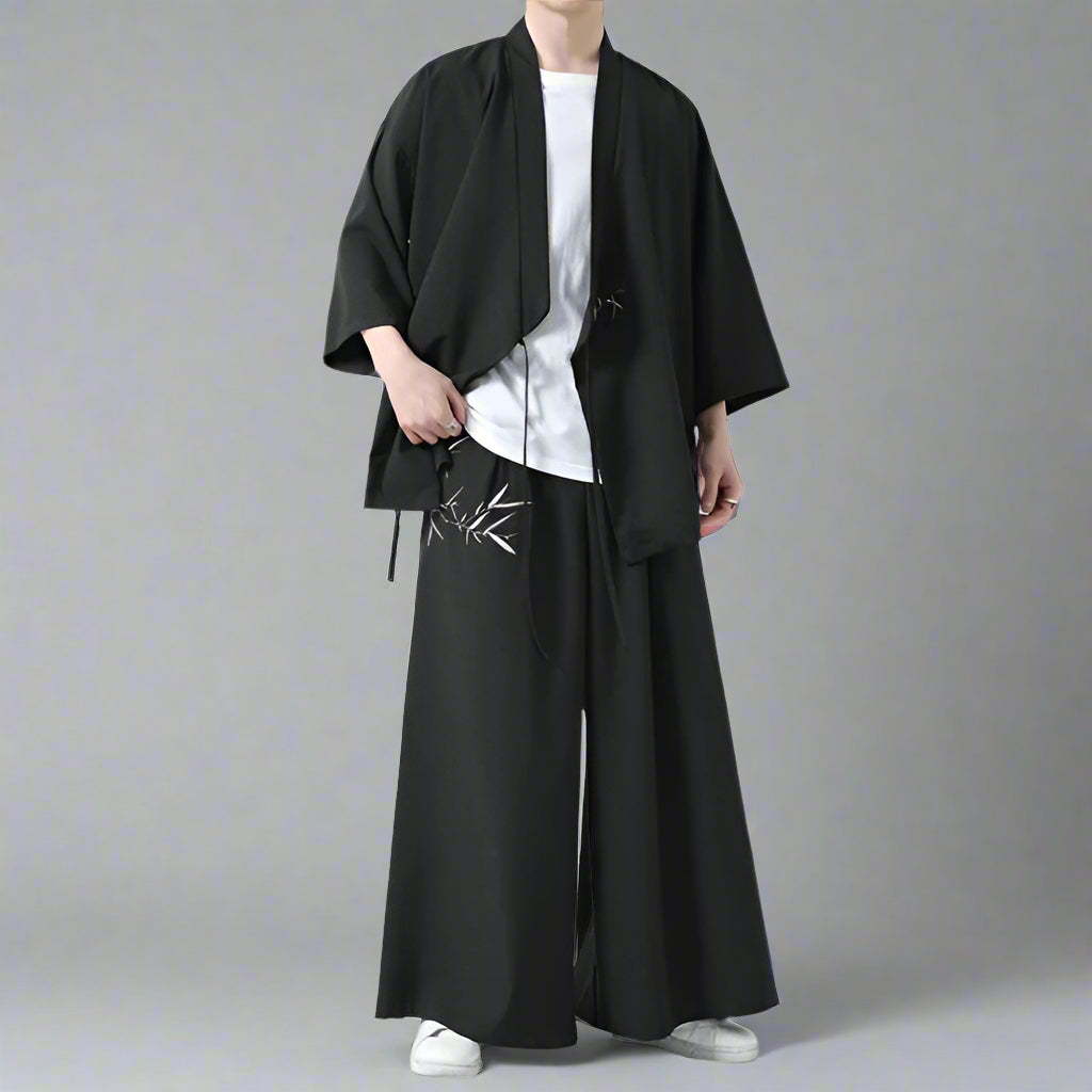 Stylish Japanese Haori Set